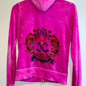Pink Juicy Couture Y2K baddie Paris Hilton tracksuit